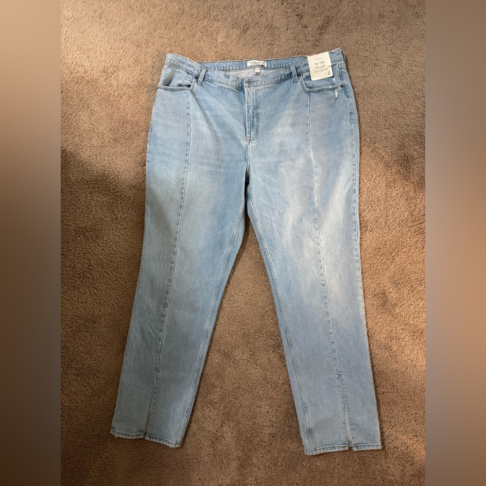 Abercrombie and Fitch curve love 90s denim